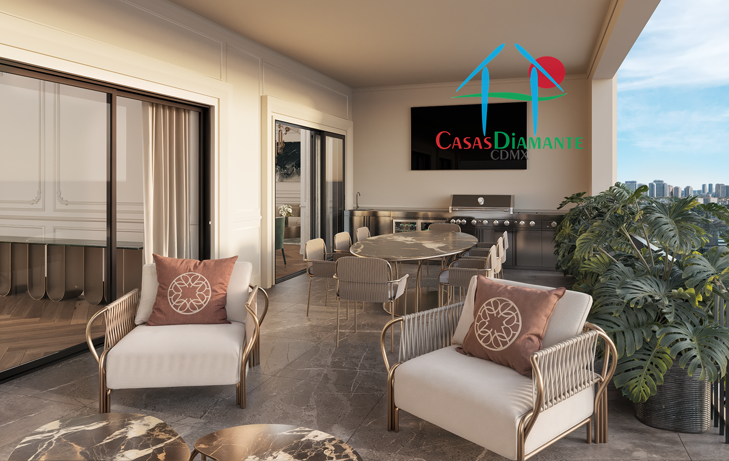 Maison Tipo D2 - Terraza 2 Maison Tipo D2 - Terraza 2